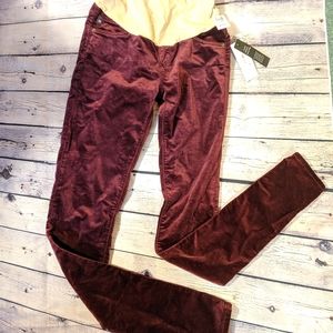 Size 25 velvety maternity pants